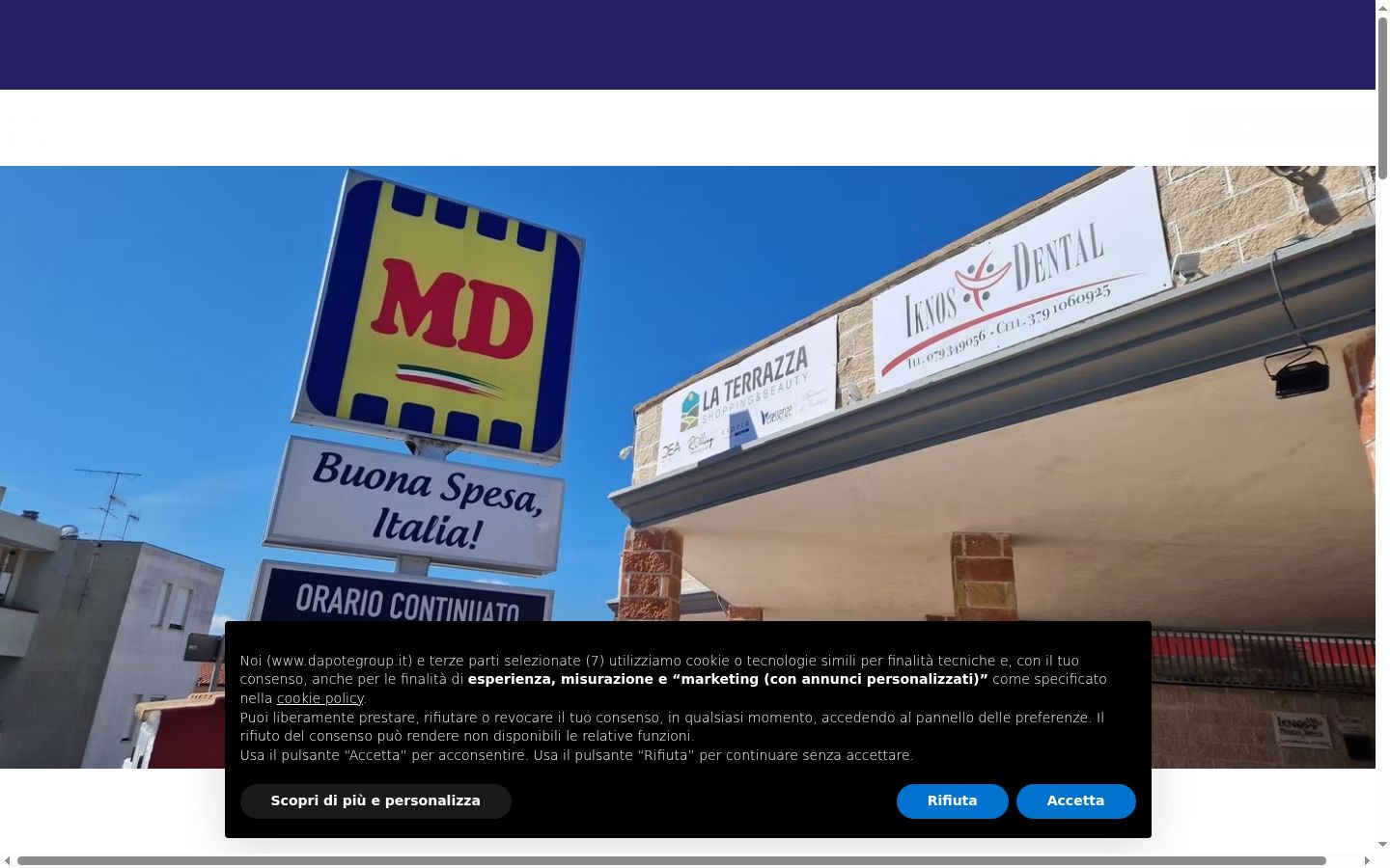 Sutikimo reklamjuostės, rodytos prieš bet kokią sąveiką, ekrano kopija