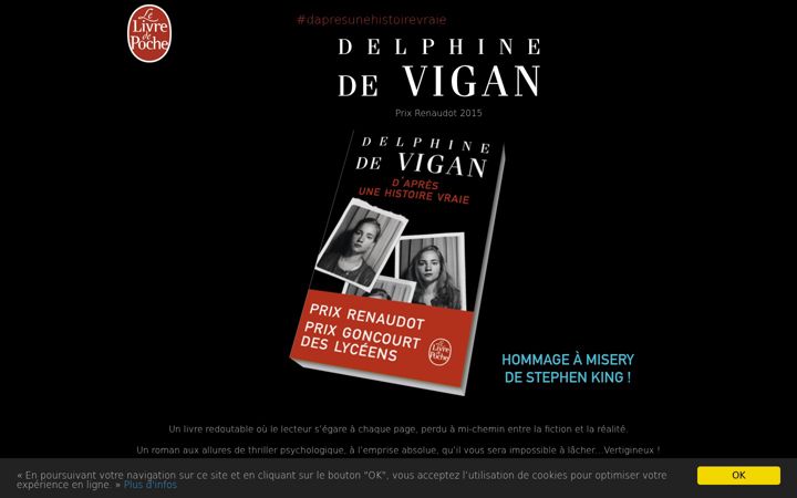 Screenshot of dapresunehistoirevraie-lelivre.com