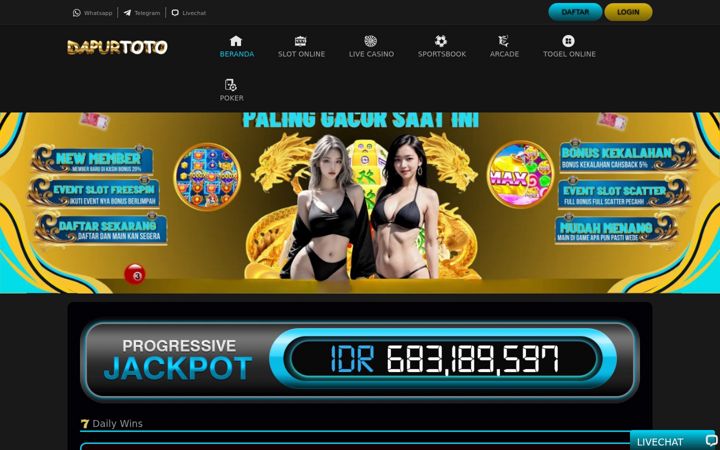 Screenshot of dapursuper.com