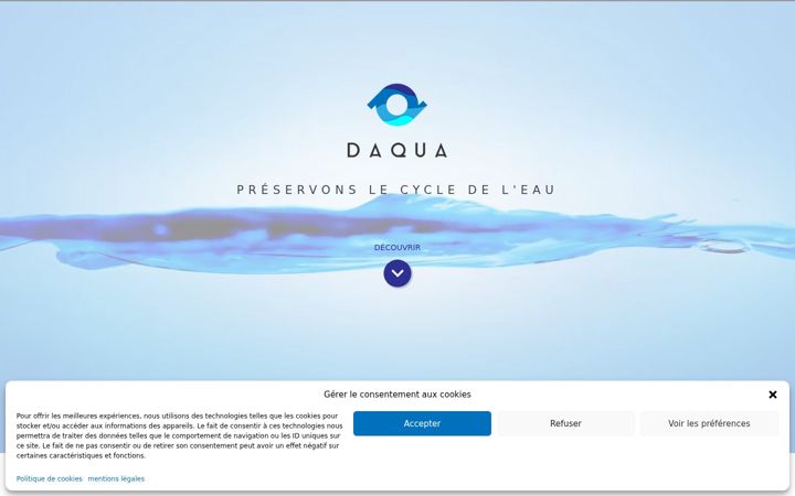 Zrzut ekranu daqua.fr