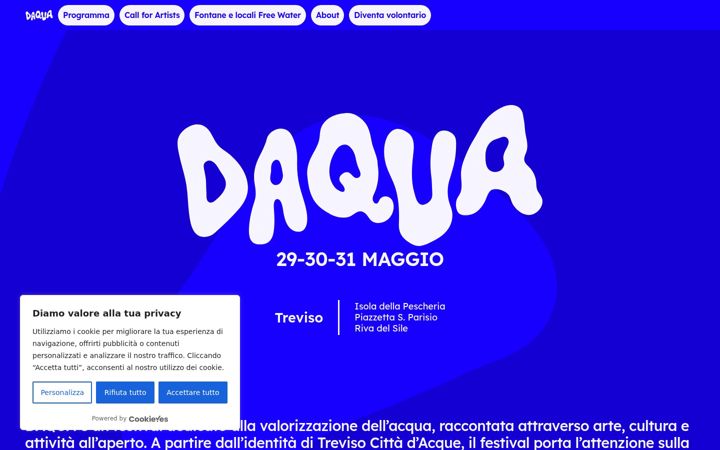 Ekrano kopija daqua.it