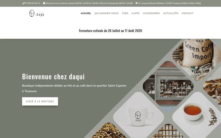 Screenshot of daqui-toulouse.fr