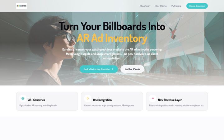 Screenshot of darabase.com