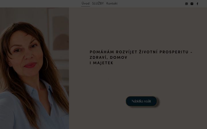 Zrzut ekranu darablaha.cz