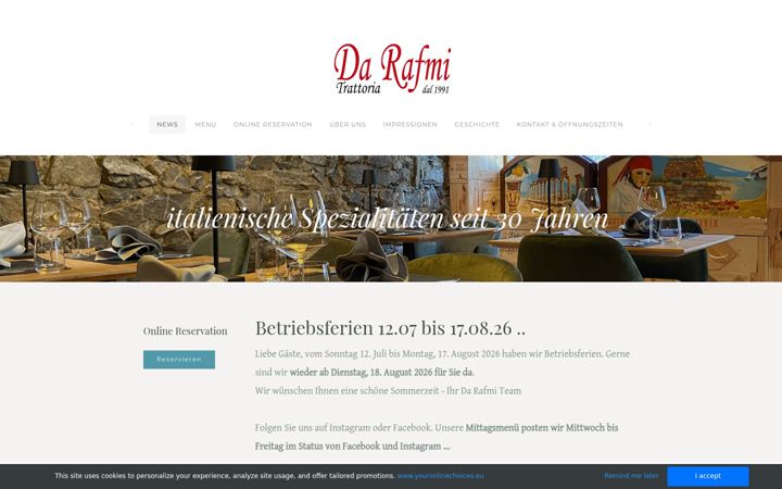 Screenshot of darafmi.ch