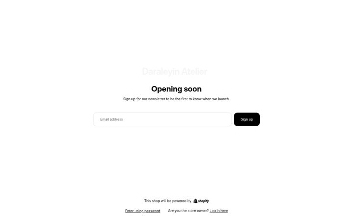 Screenshot of daraleyin.com