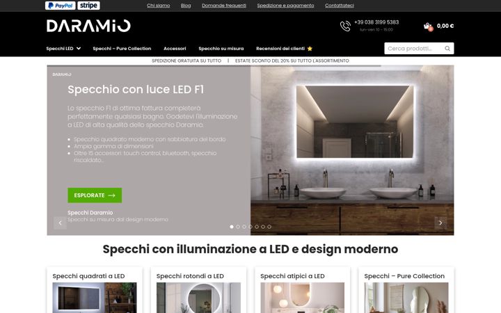 Screenshot ta' daramio.it