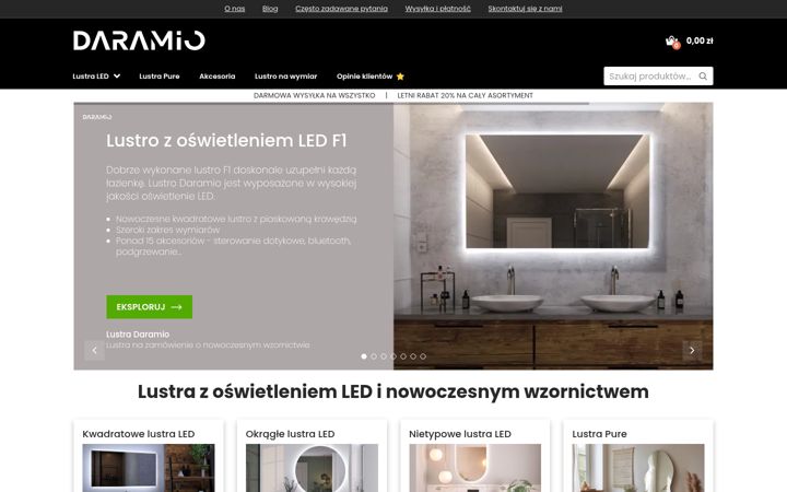 Screenshot of daramio.pl