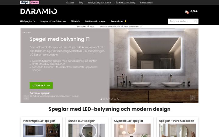 Screenshot of daramio.se