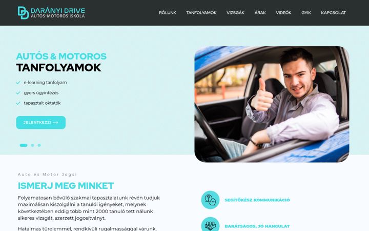 Zrzut ekranu daranyidrive.hu