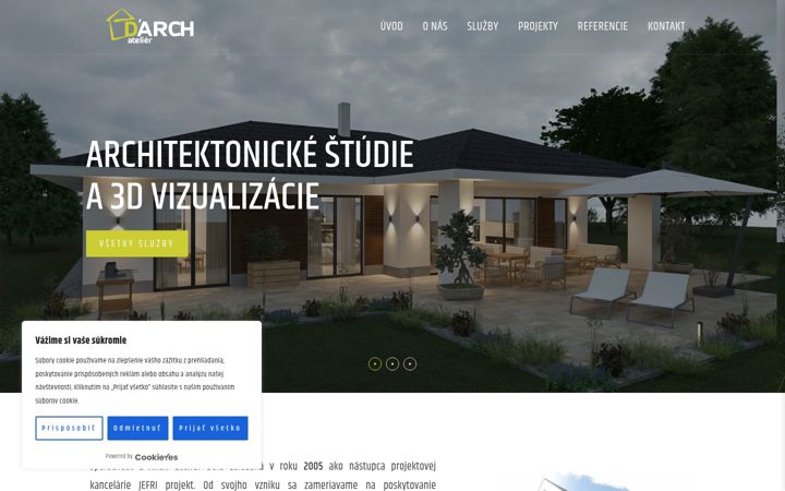 Screenshot of darch.sk