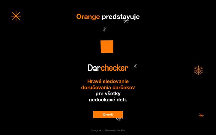 Screenshot of darchecker.sk