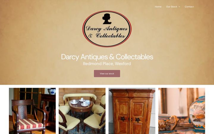 Screenshot di darcyantiqueswexford.ie