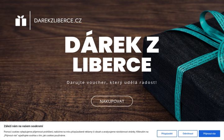Zrzut ekranu darekzliberce.cz
