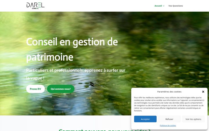 Zrzut ekranu darelconseil.fr