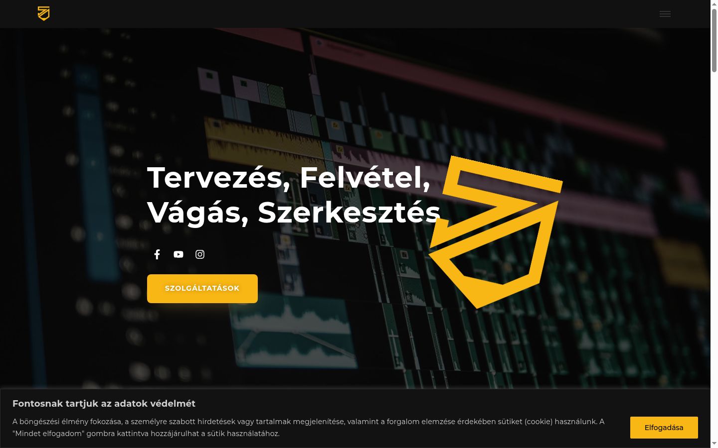 Screenshot des Einwilligungsbanners vor jeglicher Interaktion