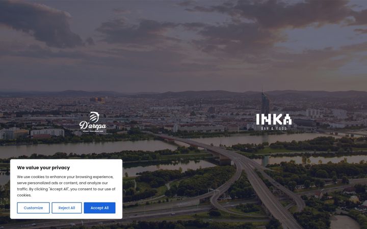 Screenshot of darepa.at