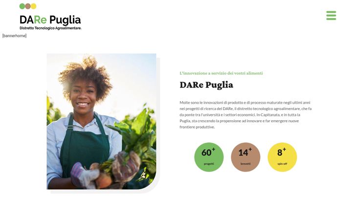 Captura de ecrã de darepuglia.it