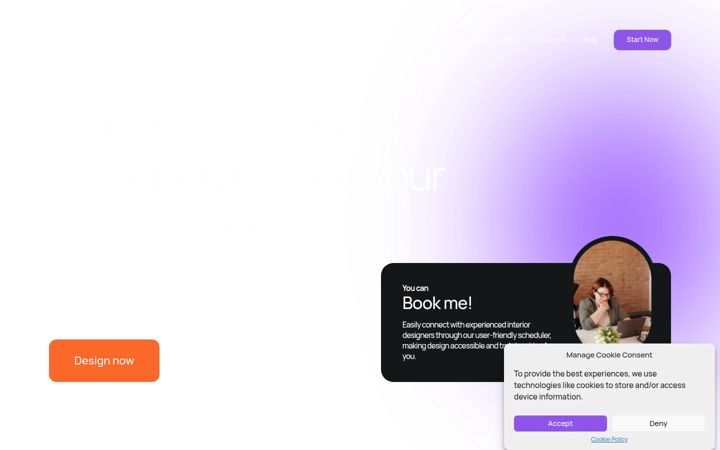 Kuvakaappaus sivustosta daretocreate.ai