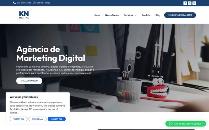 Screenshot of dareupsolutions.com