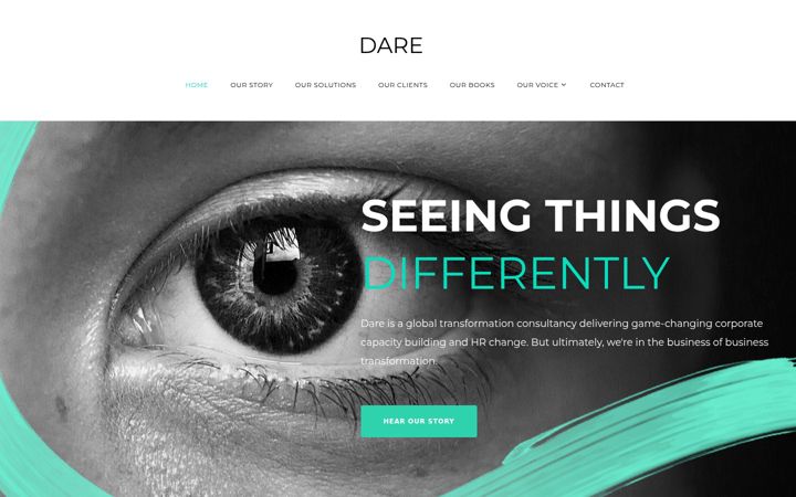 Screenshot of dareworldwide.com