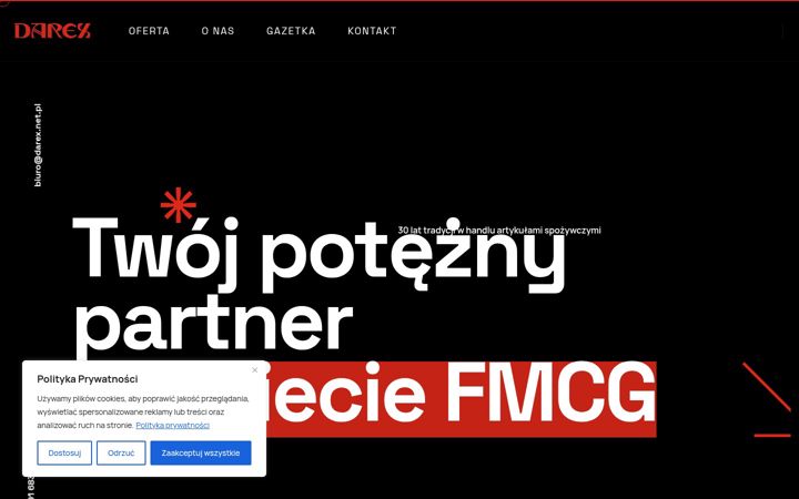 Screenshot of darex.net.pl