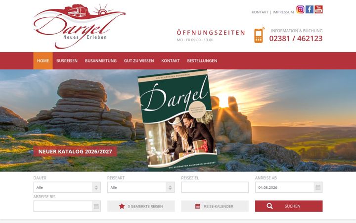 Screenshot of dargel.de