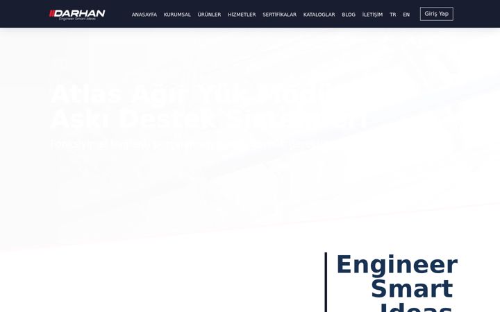Snímek obrazovky darhan.com.tr