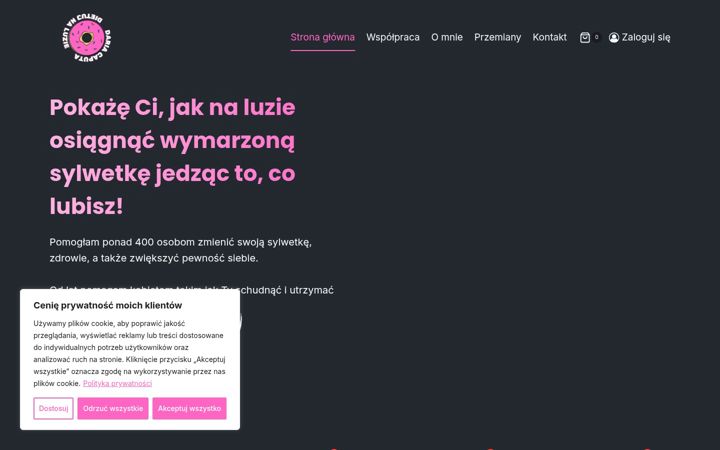 Screenshot του dariacaputa.pl