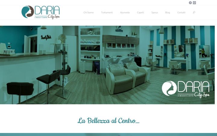 Captura de ecrã de dariacityspa.it