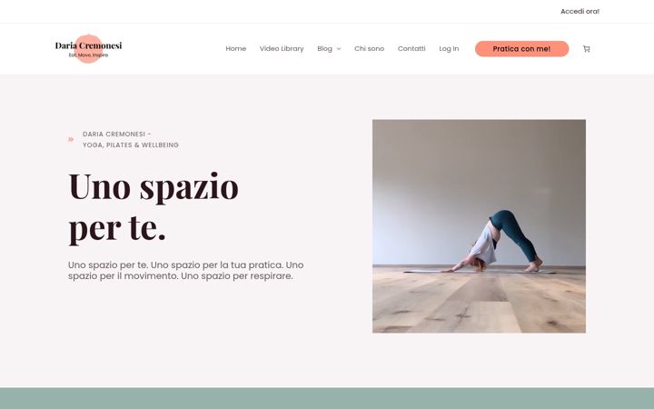 Screenshot of dariacremonesi.com