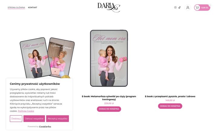 Screenshot του darialis.pl