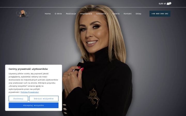 Screenshot of darianowak.pl