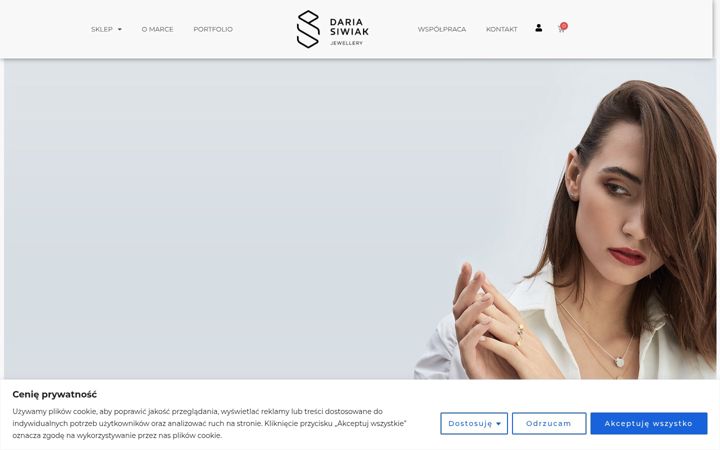 Screenshot of dariasiwiak.com