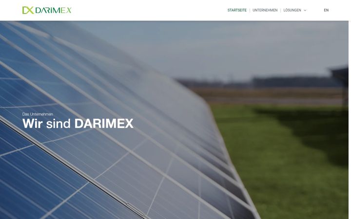 Screenshot of darimex.de