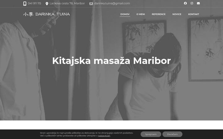 Screenshot von darinka-tuina.si