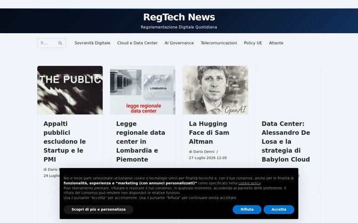 Screenshot von dariodenni.it