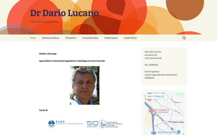 Screenshot von dariolucanootorino.it