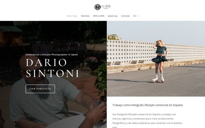 Screenshot of dariosintoni.com