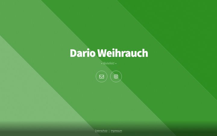 Screenshot of darioweihrauch.de