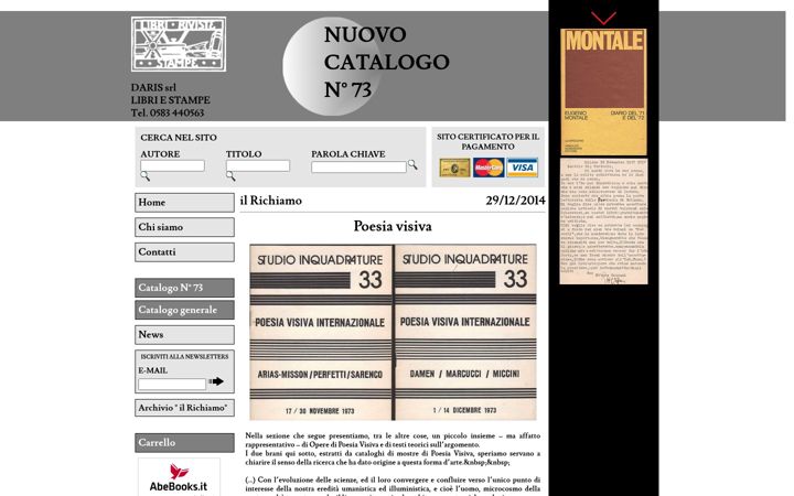 Ekraanipilt saidist darislibri.it