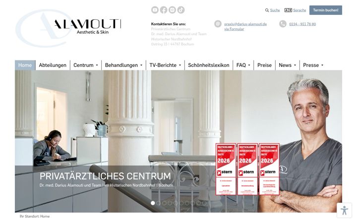 Screenshot of dariusalamouti.de