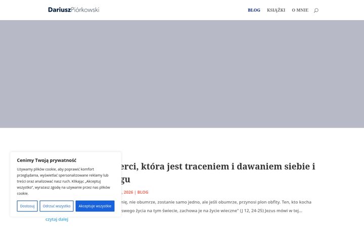 Screenshot van dariuszpiorkowski.pl