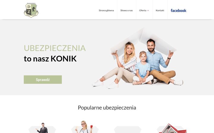 Screenshot of dariuszzarebski.pl