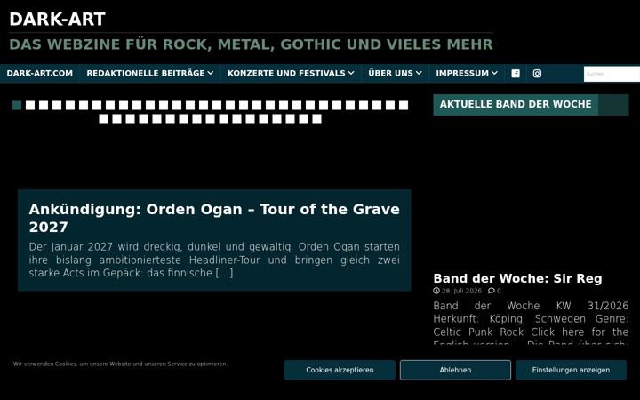 Screenshot of dark-art.com