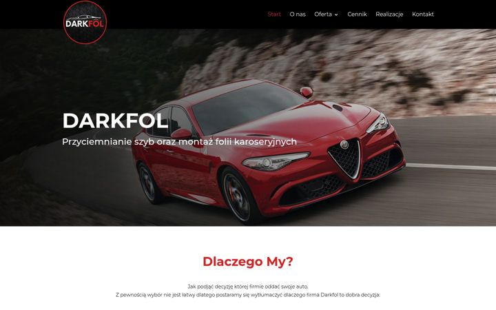 Screenshot of darkfol.pl