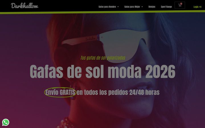 Screenshot di darkhallow.es