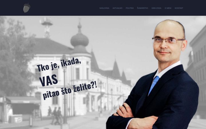 Skærmbillede af darkoposaric.com.hr
