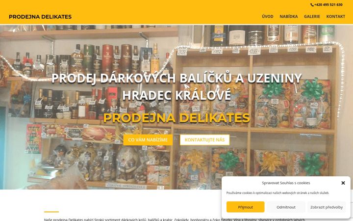 Екранна снимка на darkovekosehk.cz
