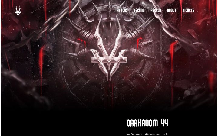 Screenshot of darkroom44.de
